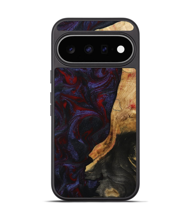 Pixel 11 Wood Phone Case - Erich (Red, 808909)