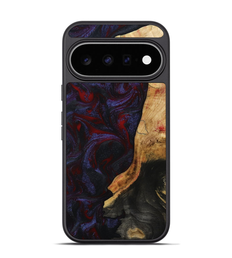 Pixel 11 Pro Wood Phone Case - Erich (Red, 808909)