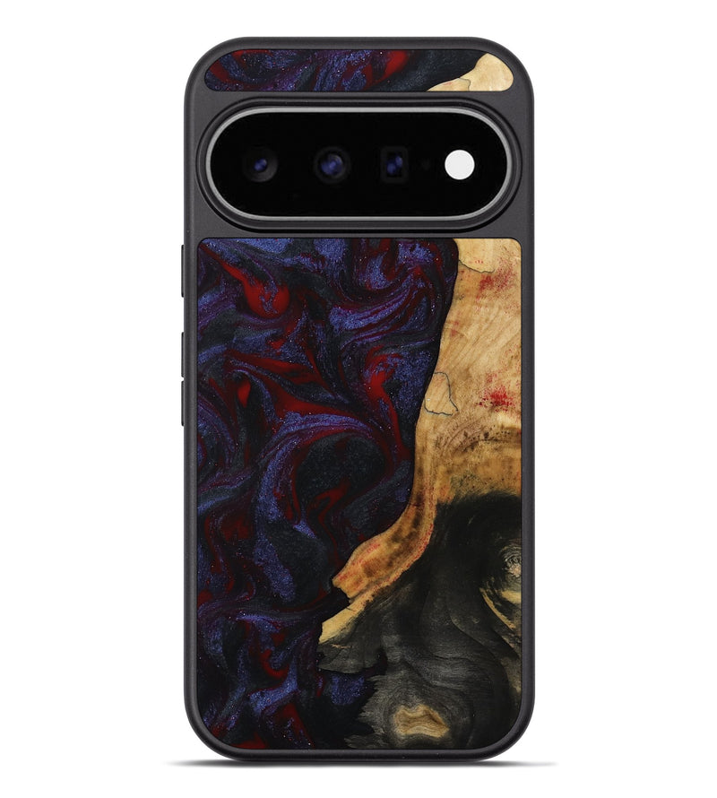 Pixel 11 Pro XL Wood Phone Case - Erich (Red, 808909)