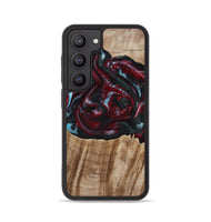 Galaxy S23 Wood Phone Case - Caitlyn (Red, 808935)