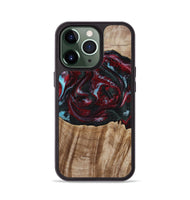 iPhone 13 Pro Wood Phone Case - Caitlyn (Red, 808935)