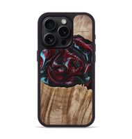 iPhone 15 Pro Wood Phone Case - Caitlyn (Red, 808935)