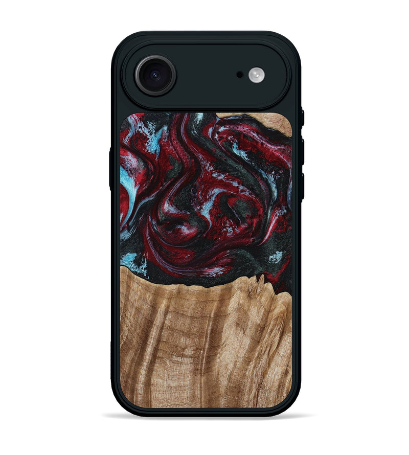 iPhone 17 Air Wood Phone Case - Caitlyn (Red, 808935)