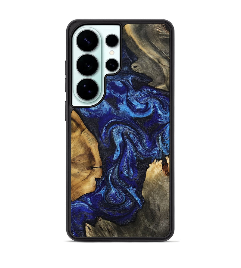 Galaxy S26 Ultra Wood Phone Case - Lutie (Blue, 808943)