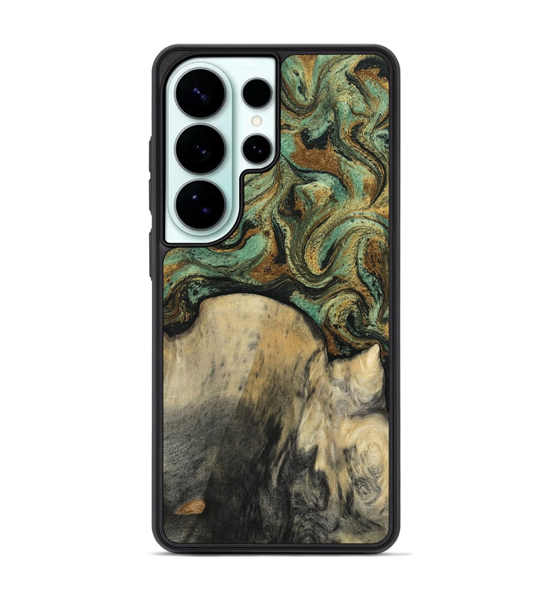 Galaxy S26 Ultra Wood Phone Case - Chantel (Green, 808949)