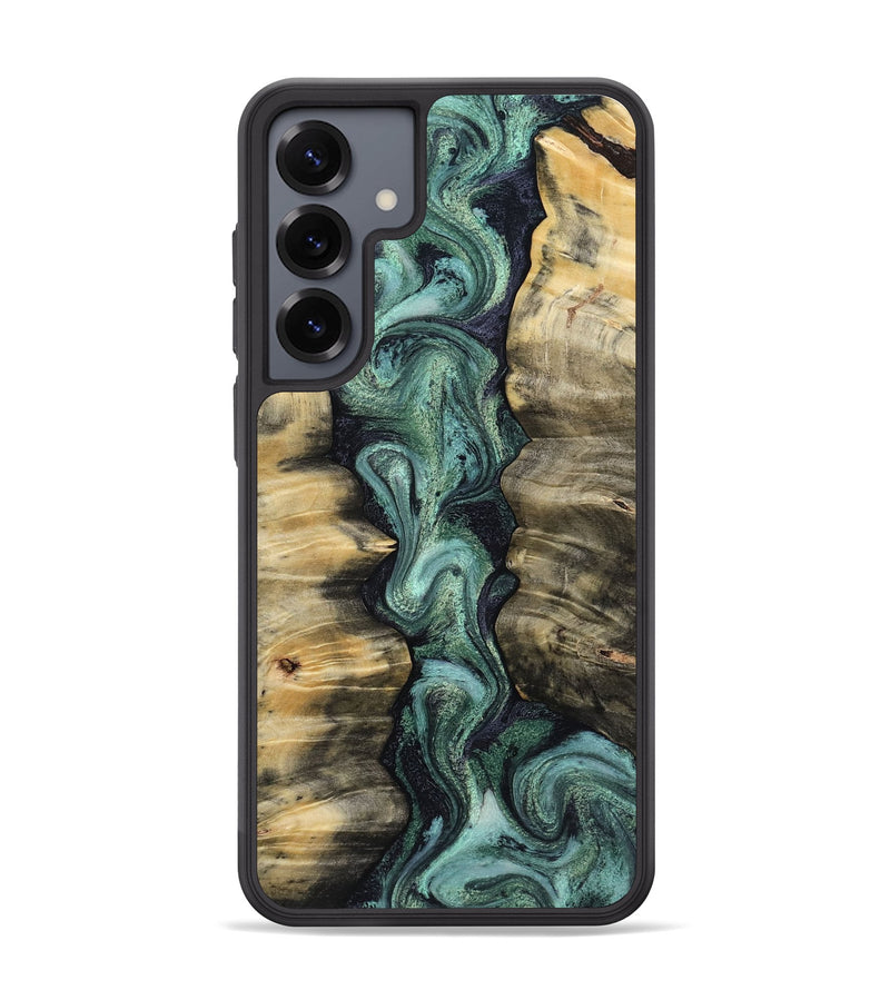 Galaxy S25 Plus Wood Phone Case - Brea (Green, 808952)