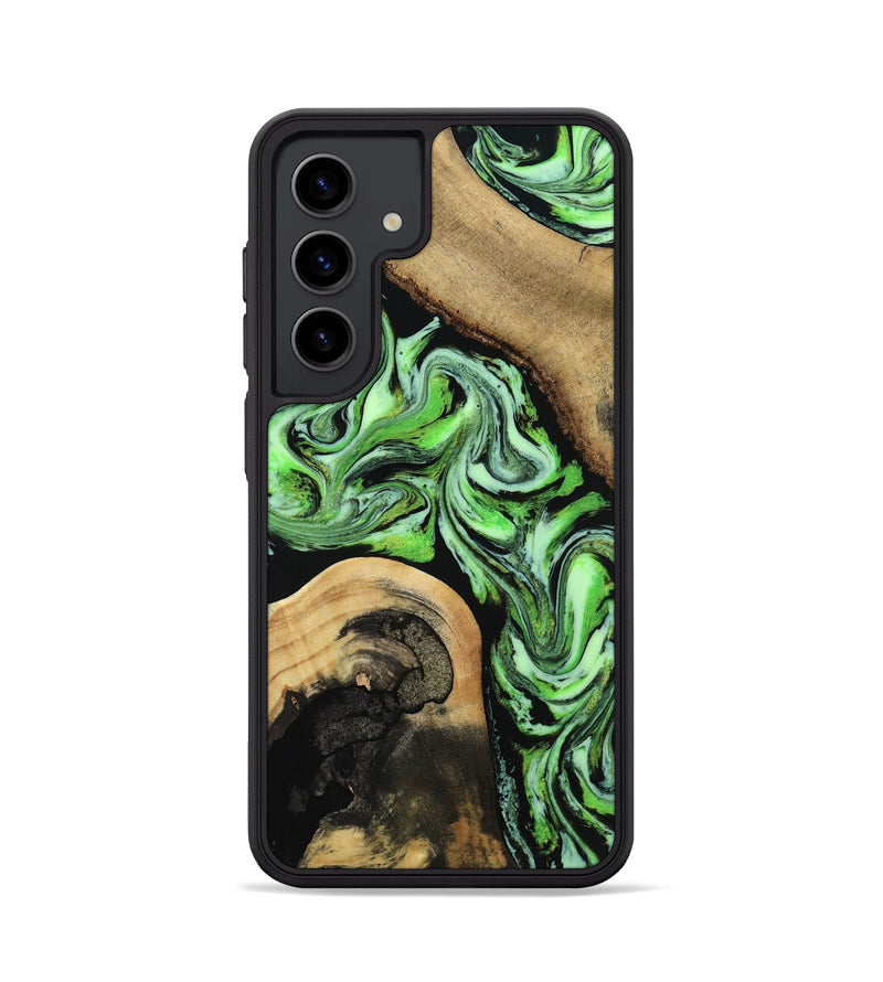 Galaxy S24 Wood Phone Case - Kenneth (Green, 808953)