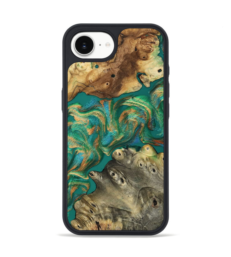 iPhone 16e Wood Phone Case - Zion (Green, 808956)