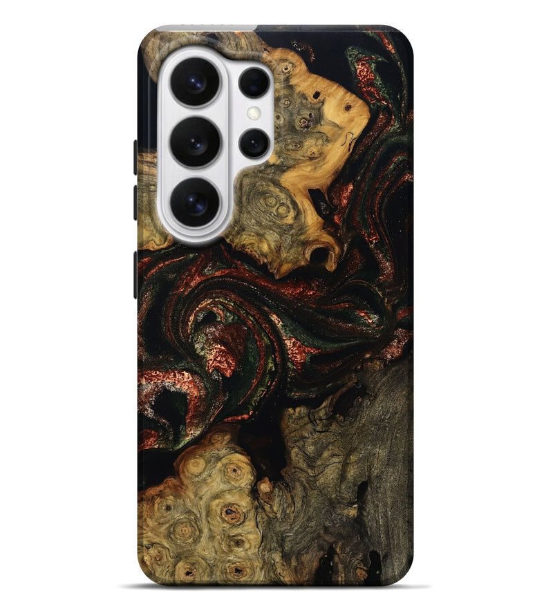 Galaxy S26 Ultra Wood Live Edge Phone Case - Bette (Red, 808998)