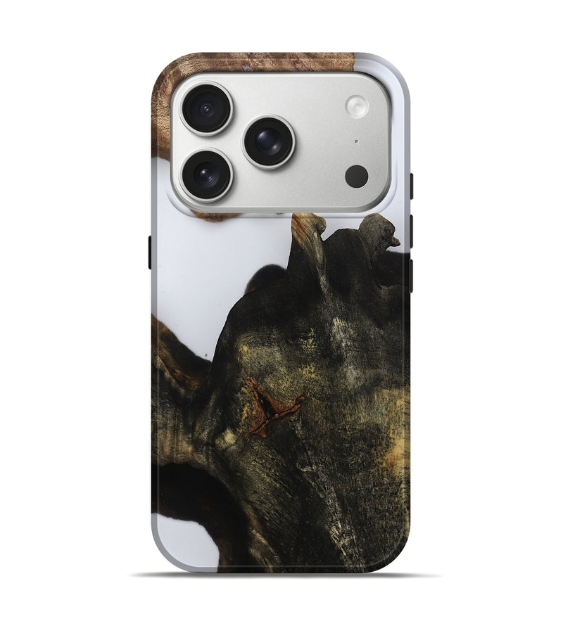 iPhone 17 Pro Wood Live Edge Phone Case - Iyla (Clear, 809012)