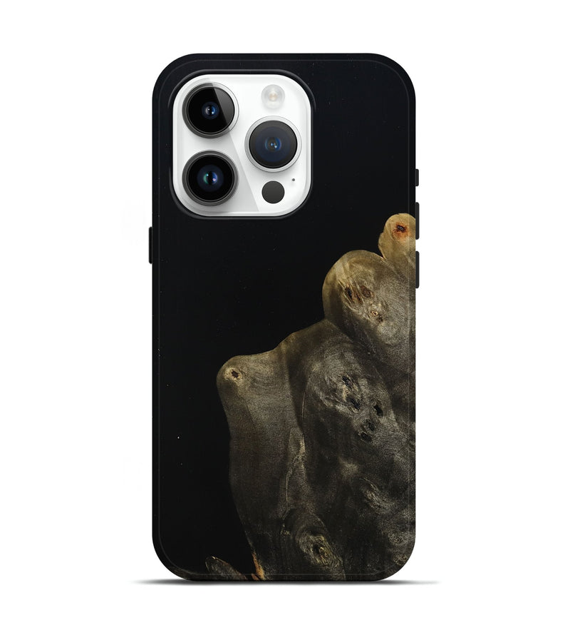 iPhone 15 Pro Wood Live Edge Phone Case - Elroy (Wood Burl, 809017)