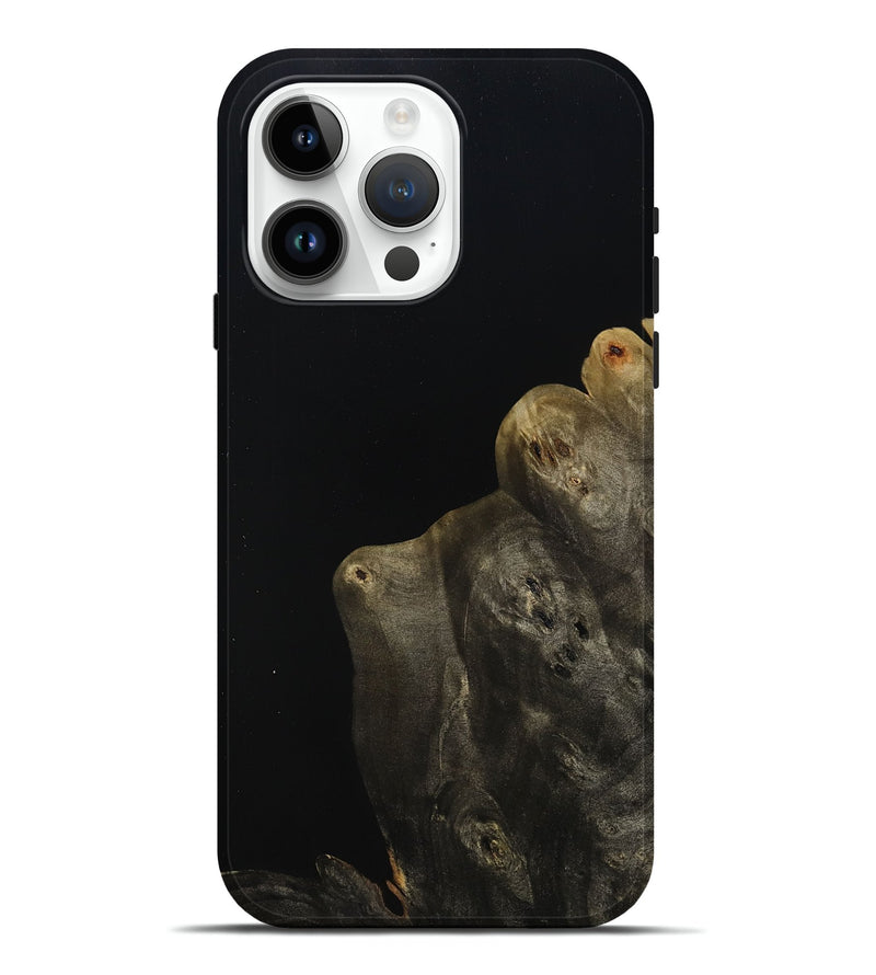 iPhone 15 Pro Max Wood Live Edge Phone Case - Elroy (Wood Burl, 809017)