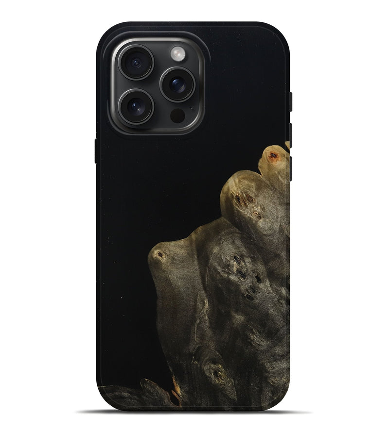 iPhone 16 Pro Max Wood Live Edge Phone Case - Elroy (Wood Burl, 809017)