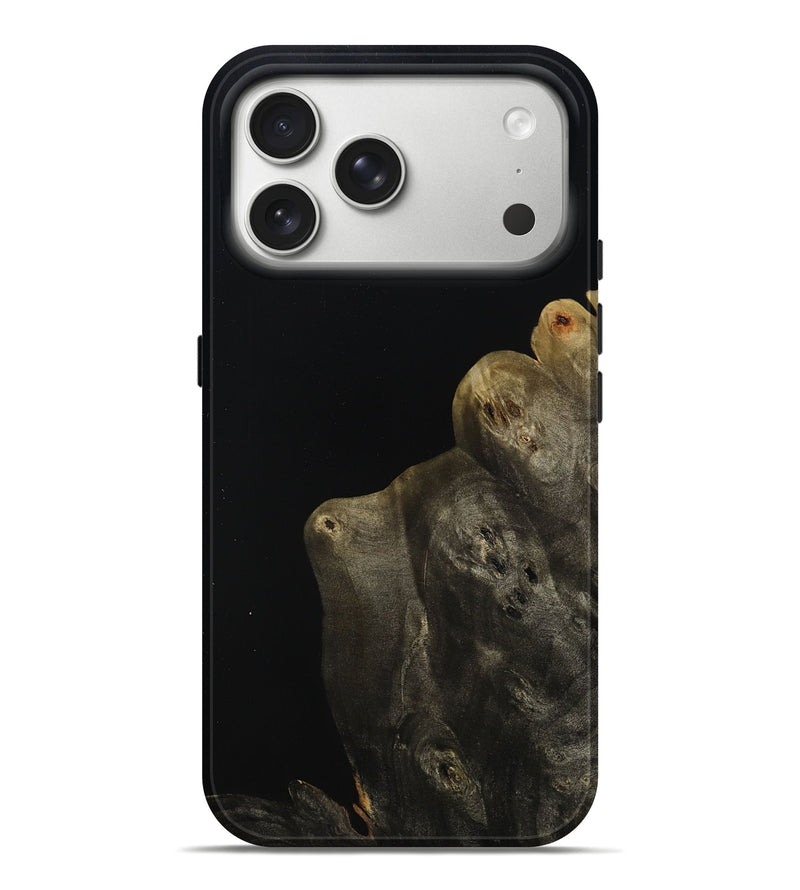 iPhone 17 Pro Max Wood Live Edge Phone Case - Elroy (Wood Burl, 809017)