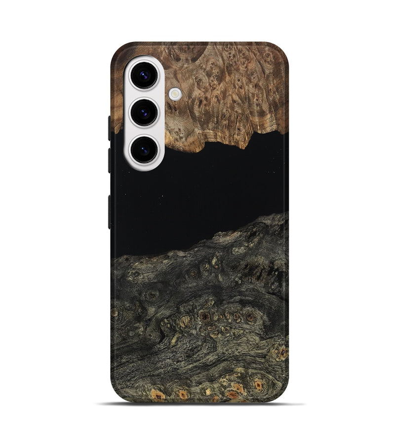 Galaxy S25 Wood Live Edge Phone Case - Franco (Wood Burl, 809018)