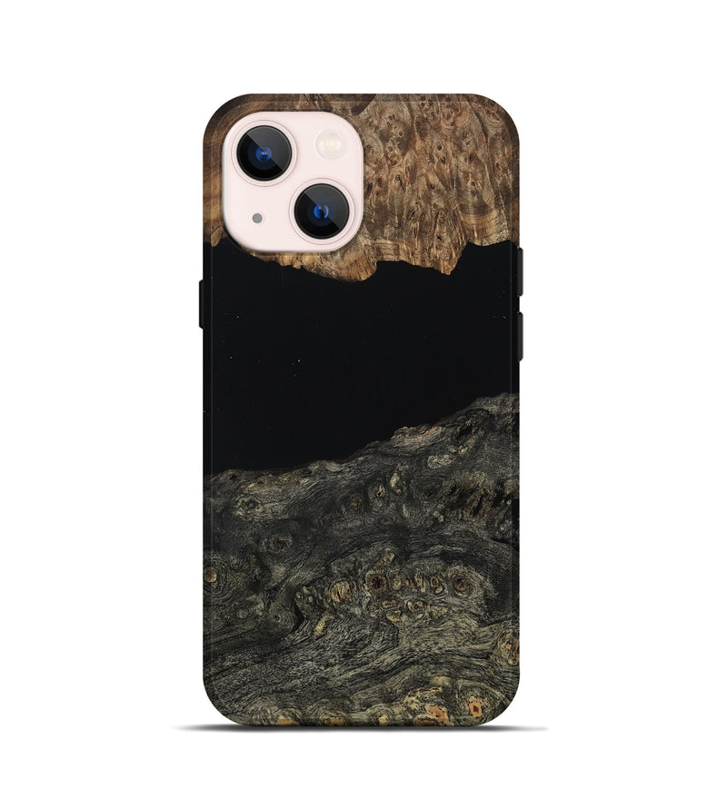 iPhone 13 mini Wood Live Edge Phone Case - Franco (Wood Burl, 809018)