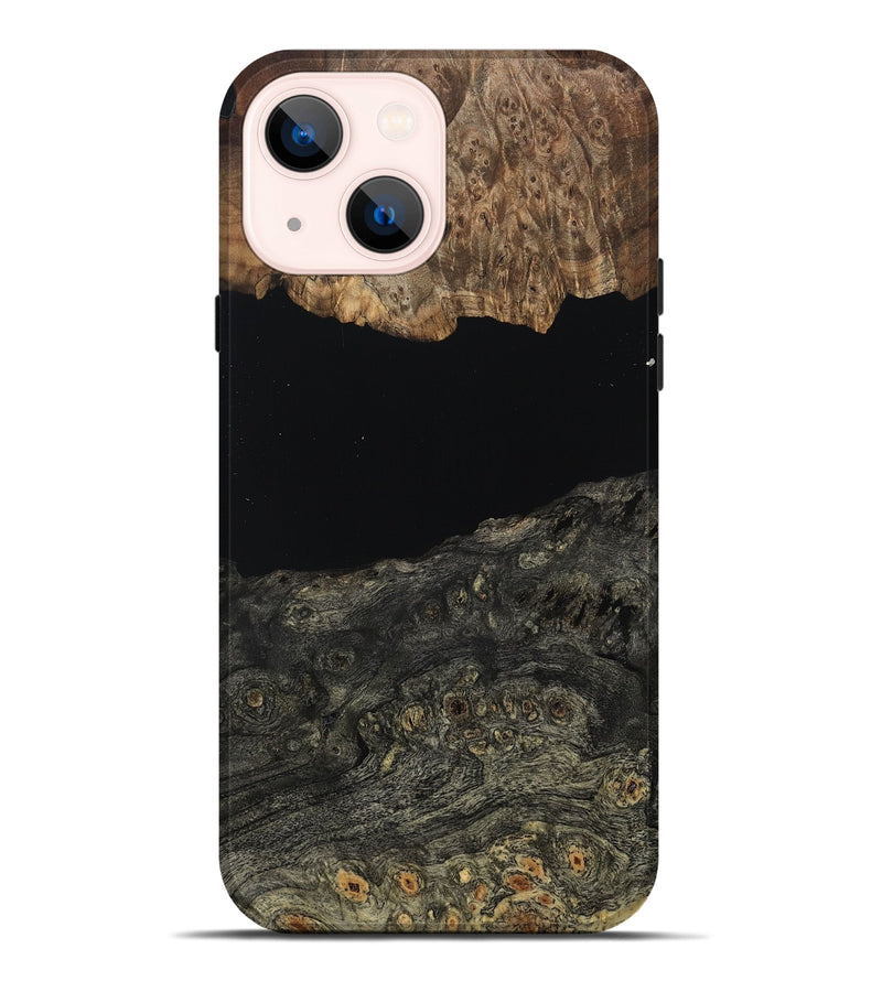 iPhone 14 Plus Wood Live Edge Phone Case - Franco (Wood Burl, 809018)