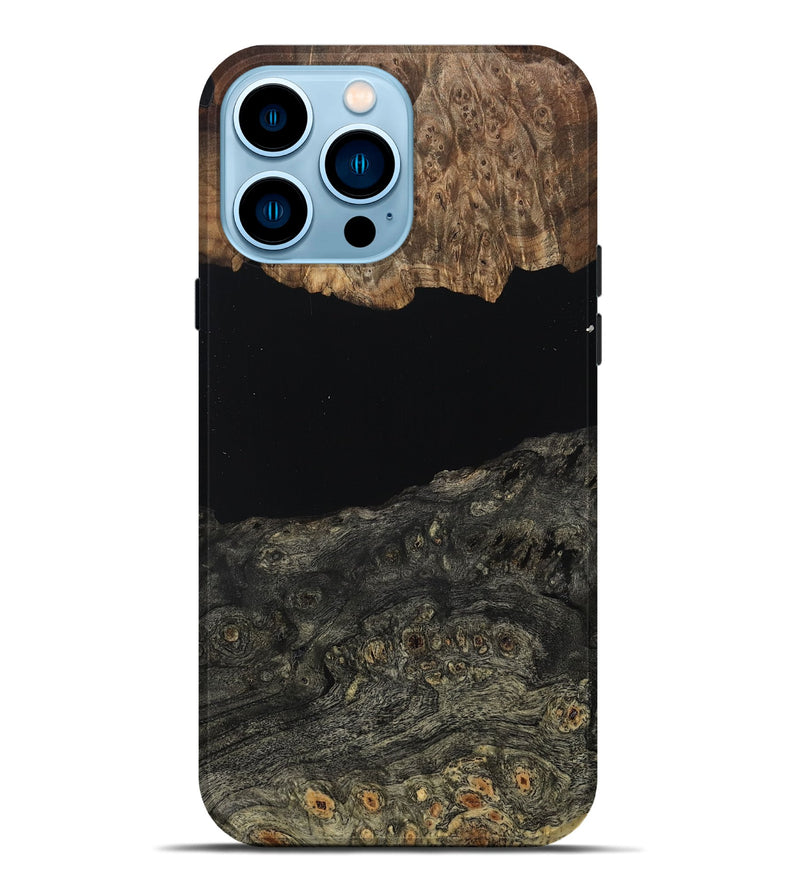 iPhone 14 Pro Max Wood Live Edge Phone Case - Franco (Wood Burl, 809018)