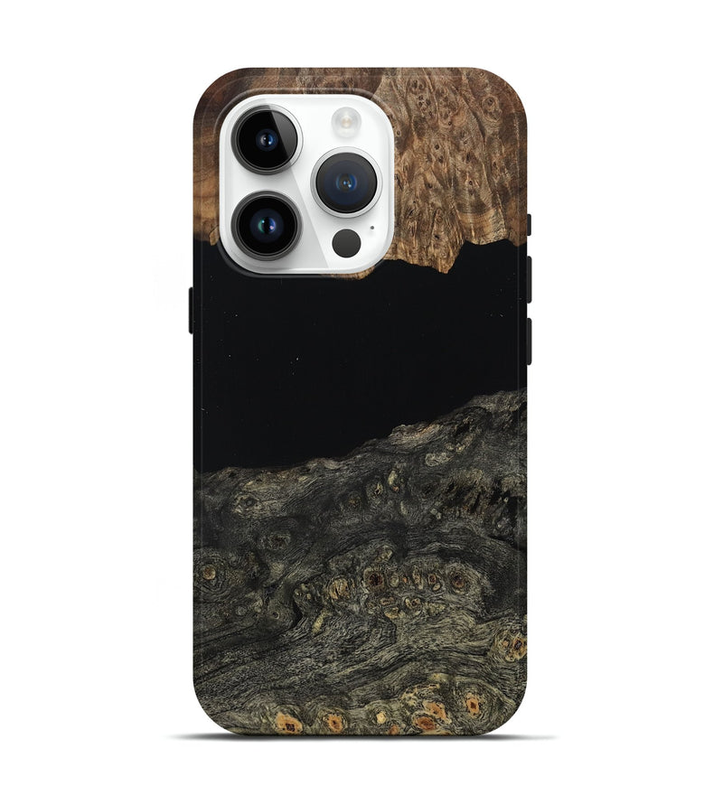 iPhone 15 Pro Wood Live Edge Phone Case - Franco (Wood Burl, 809018)