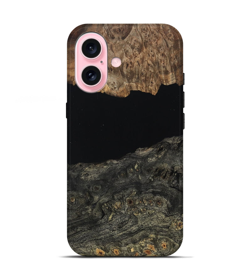 iPhone 17 Wood Live Edge Phone Case - Franco (Wood Burl, 809018)