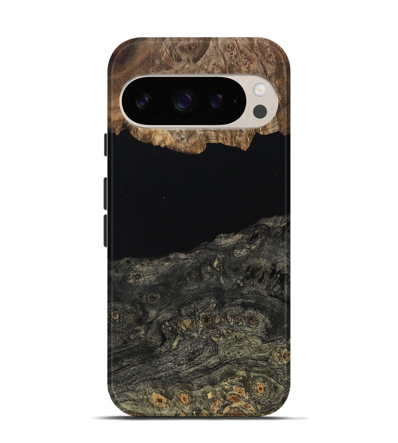 Pixel 9 Pro Wood Live Edge Phone Case - Franco (Wood Burl, 809018)