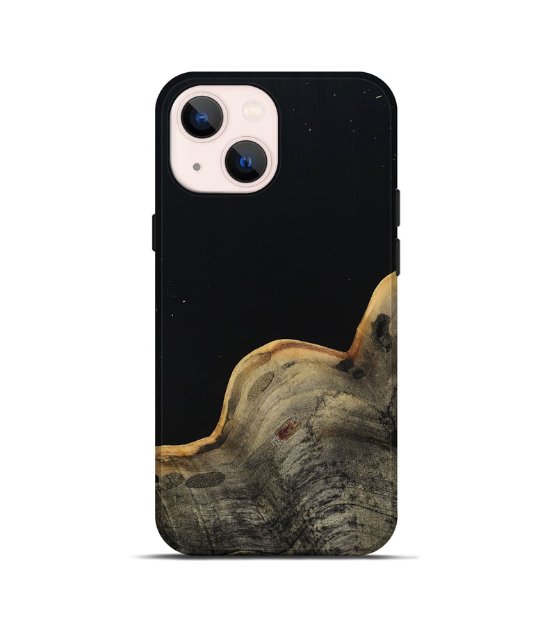 iPhone 13 mini Wood Live Edge Phone Case - Paulina (Wood Burl, 809020)