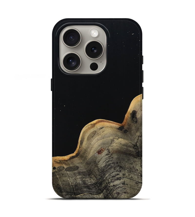 iPhone 16 Pro Wood Live Edge Phone Case - Paulina (Wood Burl, 809020)