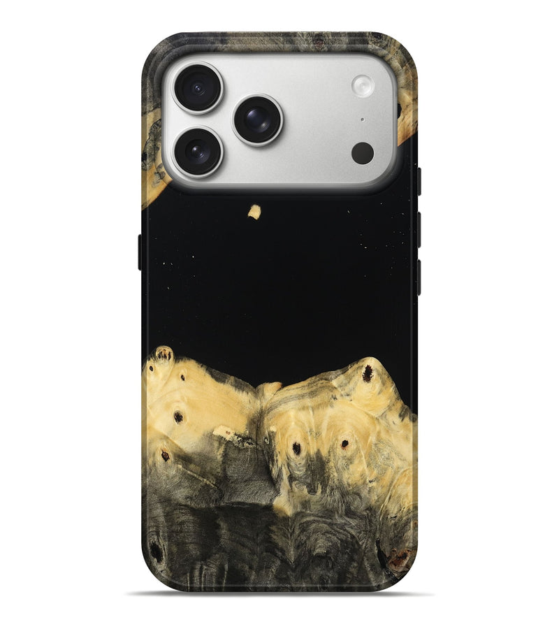 iPhone 17 Pro Max Wood Live Edge Phone Case - Artie (Wood Burl, 809030)
