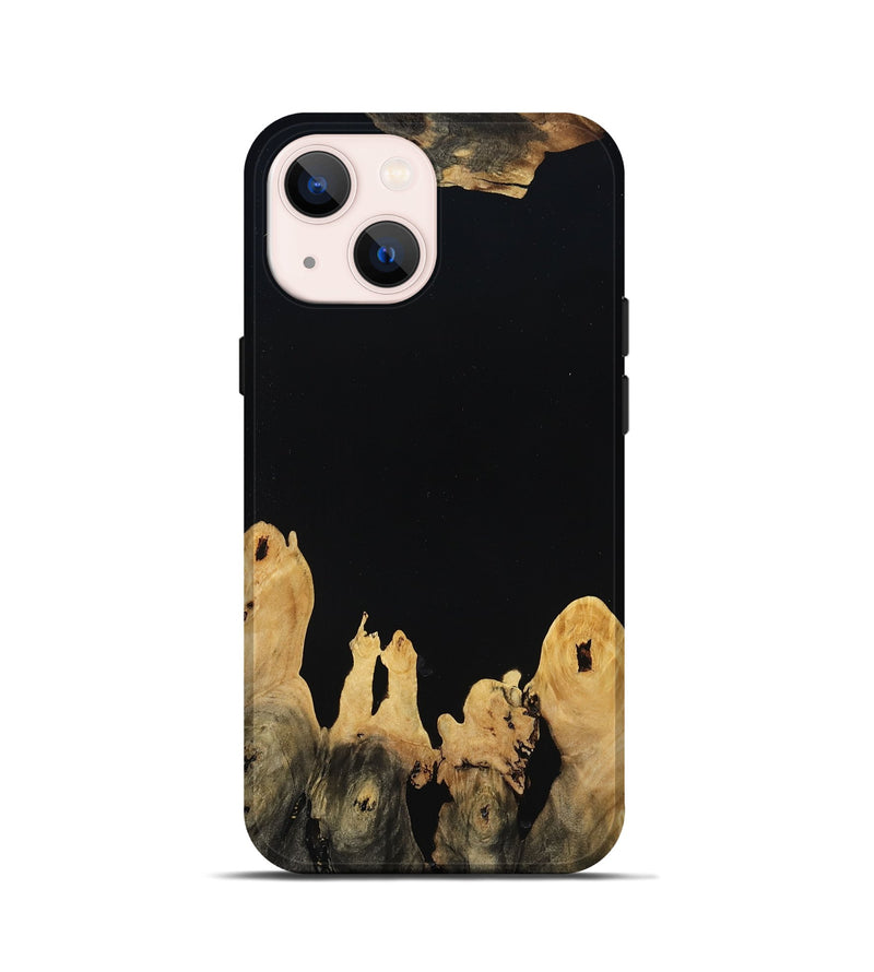 iPhone 13 mini Wood Live Edge Phone Case - Lucie (Wood Burl, 809032)