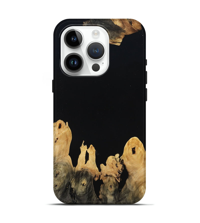 iPhone 15 Pro Wood Live Edge Phone Case - Lucie (Wood Burl, 809032)