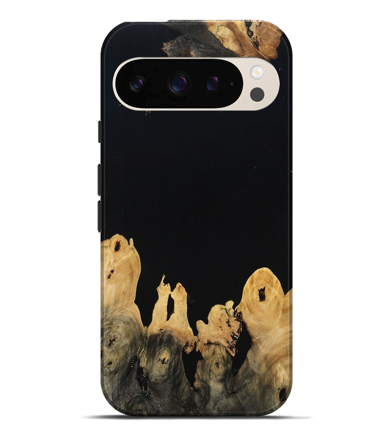 Pixel 10 Pro XL Wood Live Edge Phone Case - Lucie (Wood Burl, 809032)