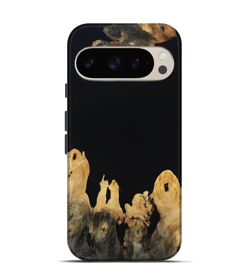 Pixel 9 Pro Wood Live Edge Phone Case - Lucie (Wood Burl, 809032)