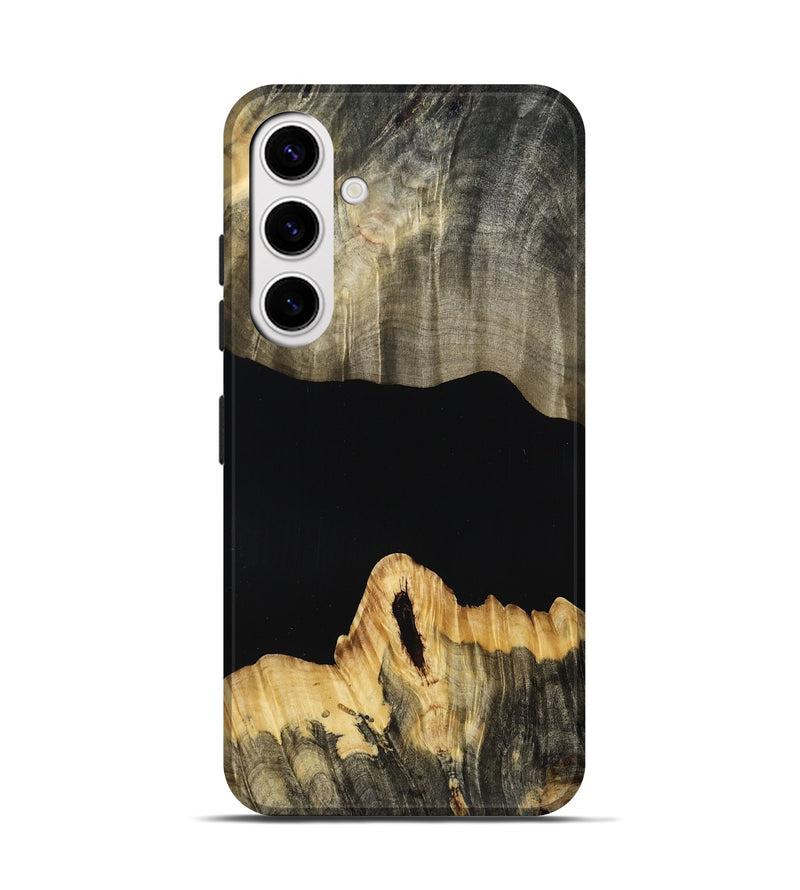 Galaxy S25 Wood Live Edge Phone Case - Madie (Wood Burl, 809033)
