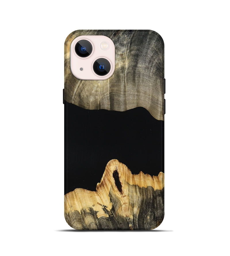 iPhone 13 mini Wood Live Edge Phone Case - Madie (Wood Burl, 809033)