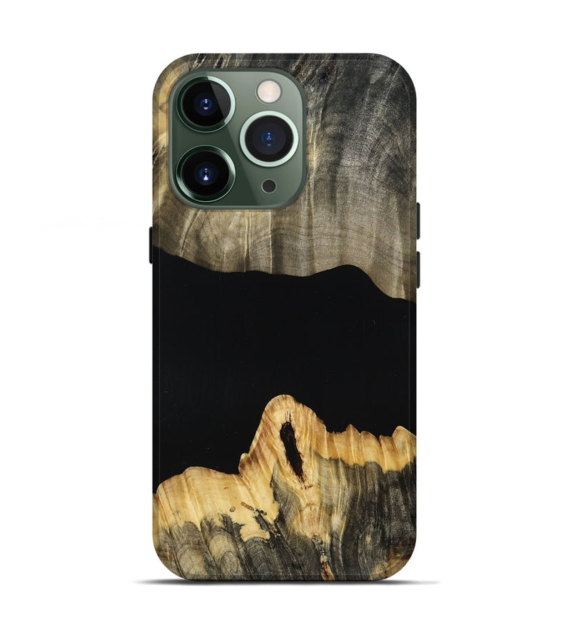 iPhone 13 Pro Wood Live Edge Phone Case - Madie (Wood Burl, 809033)