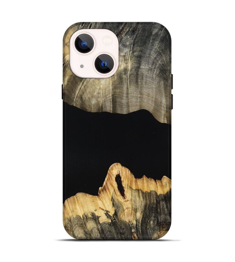 iPhone 14 Wood Live Edge Phone Case - Madie (Wood Burl, 809033)