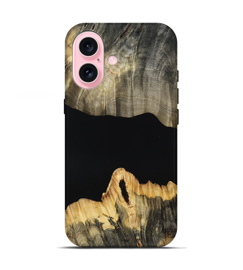 iPhone 17 Wood Live Edge Phone Case - Madie (Wood Burl, 809033)