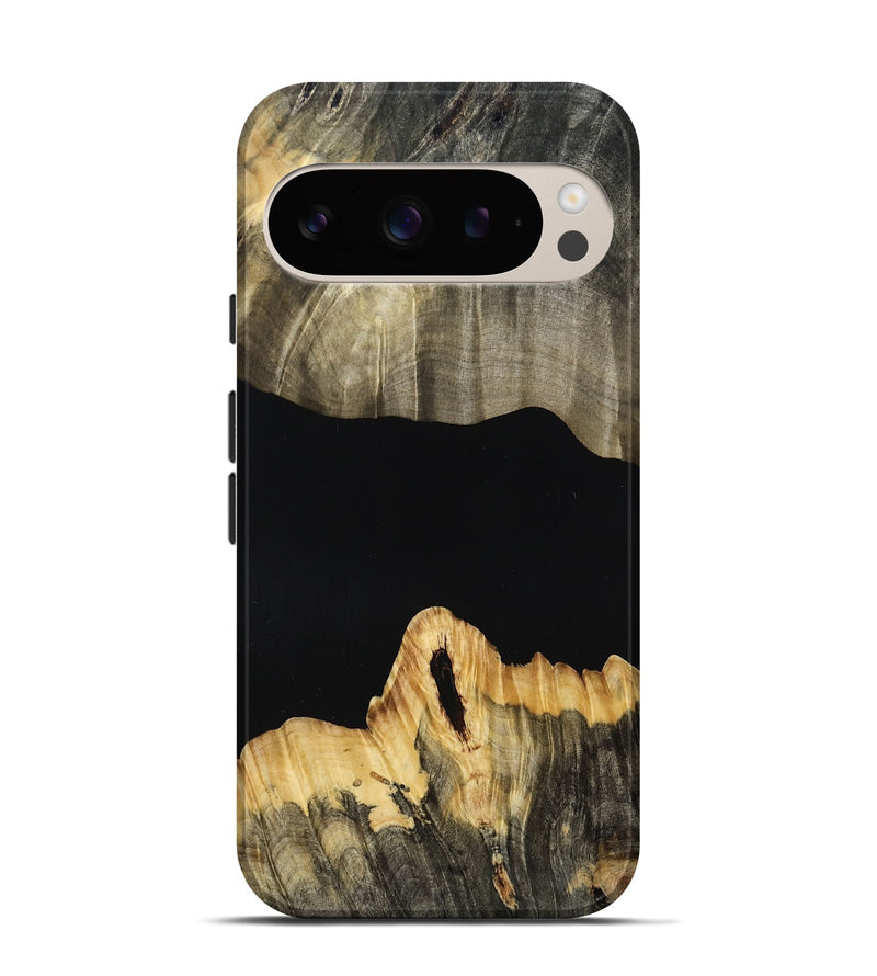 Pixel 9 Pro Wood Live Edge Phone Case - Madie (Wood Burl, 809033)