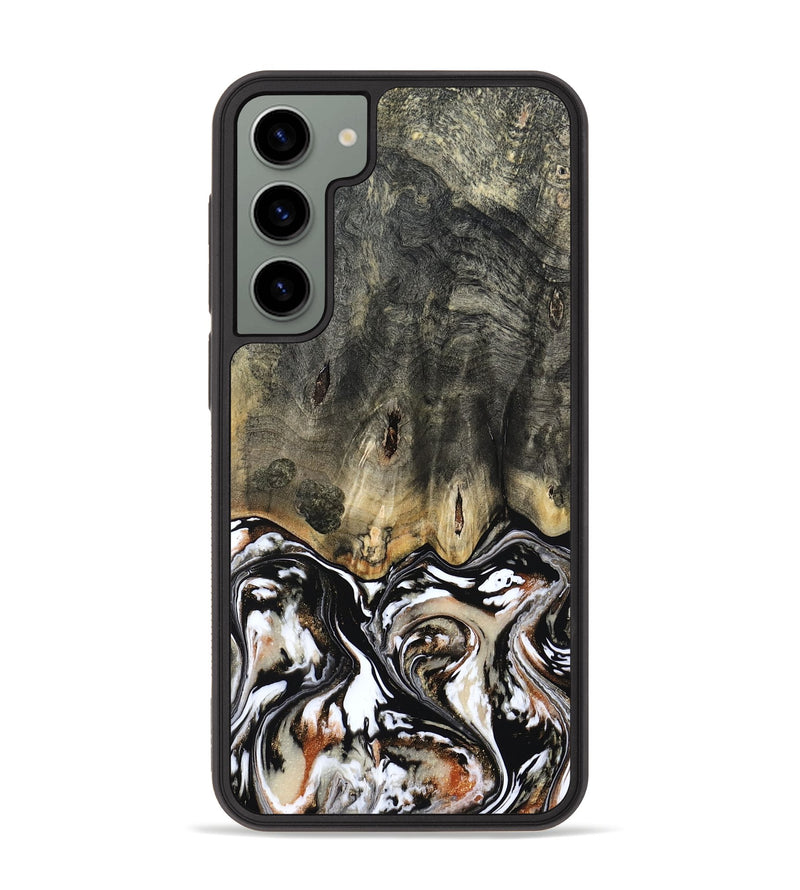 Galaxy S23 Plus Wood Phone Case - Kesha (Black & White, 809055)