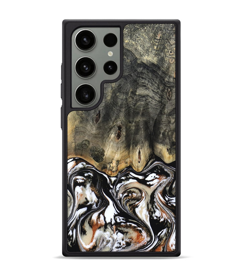 Galaxy S24 Ultra Wood Phone Case - Kesha (Black & White, 809055)