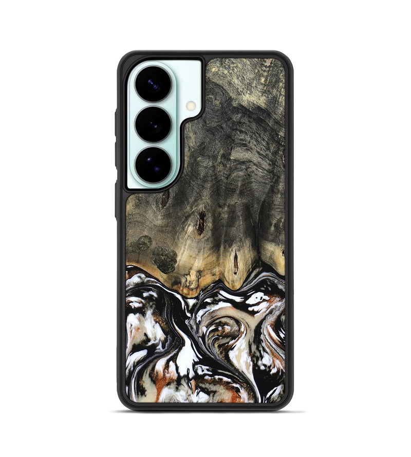 Galaxy S26 Wood Phone Case - Kesha (Black & White, 809055)