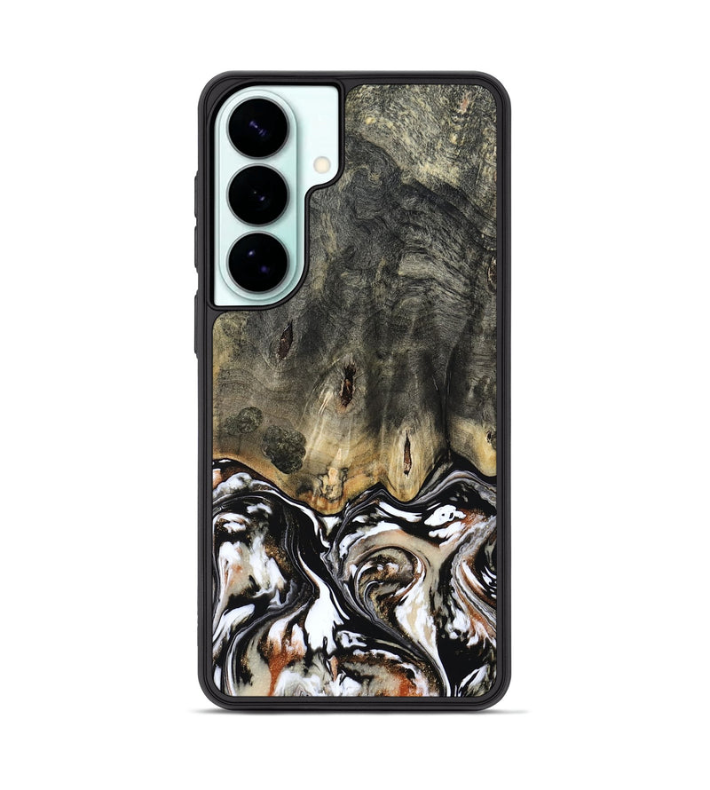 Galaxy S26 Plus Wood Phone Case - Kesha (Black & White, 809055)