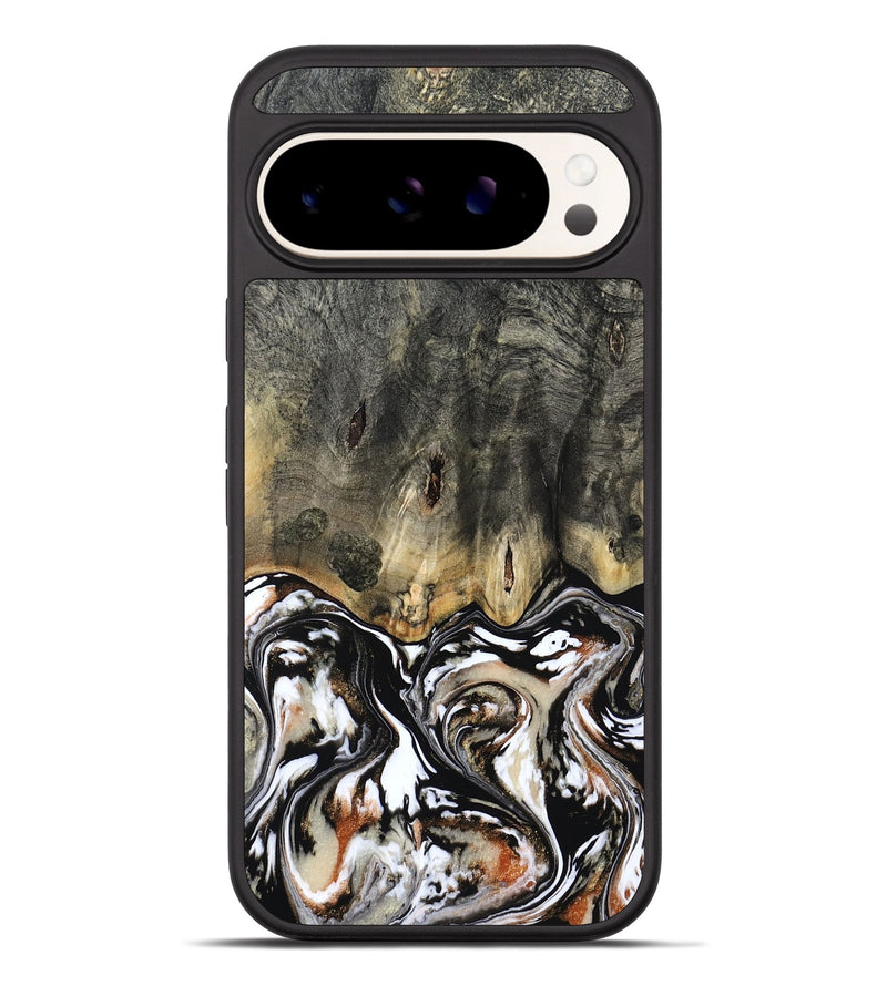 Pixel 10 Pro XL Wood Phone Case - Kesha (Black & White, 809055)