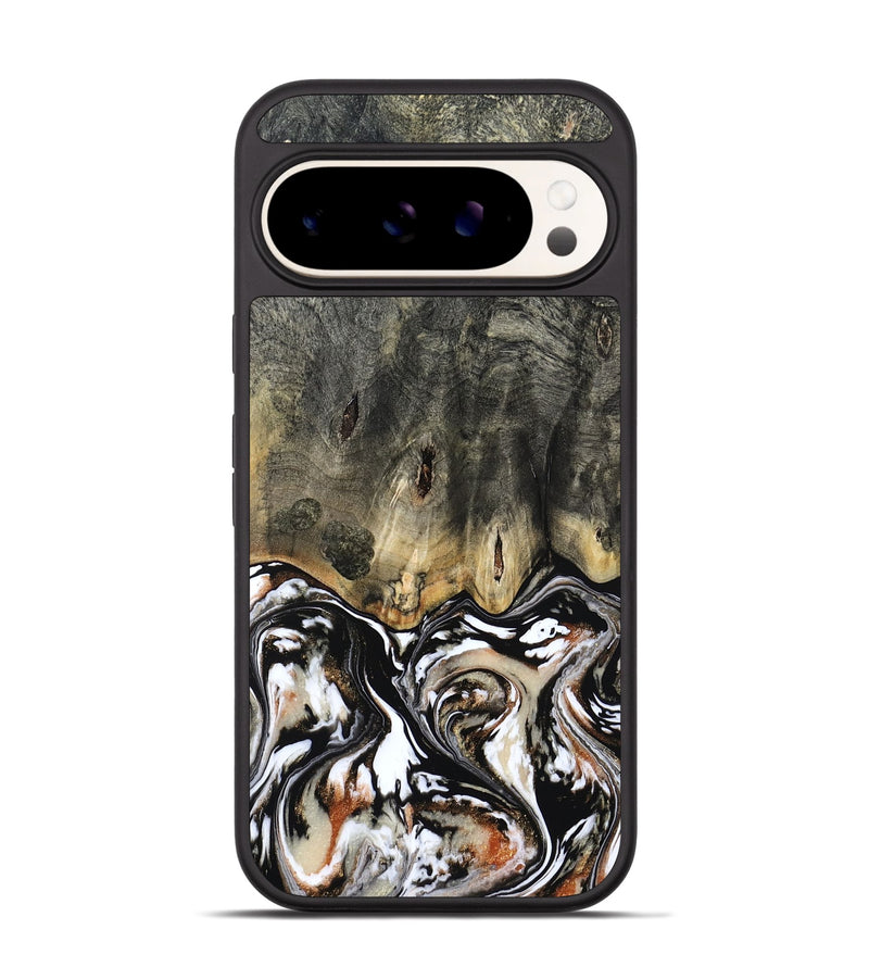 Pixel 9 Pro Wood Phone Case - Kesha (Black & White, 809055)
