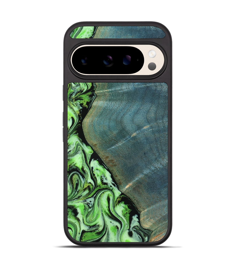 Pixel 10 Wood Phone Case - Rosario (Green, 809056)