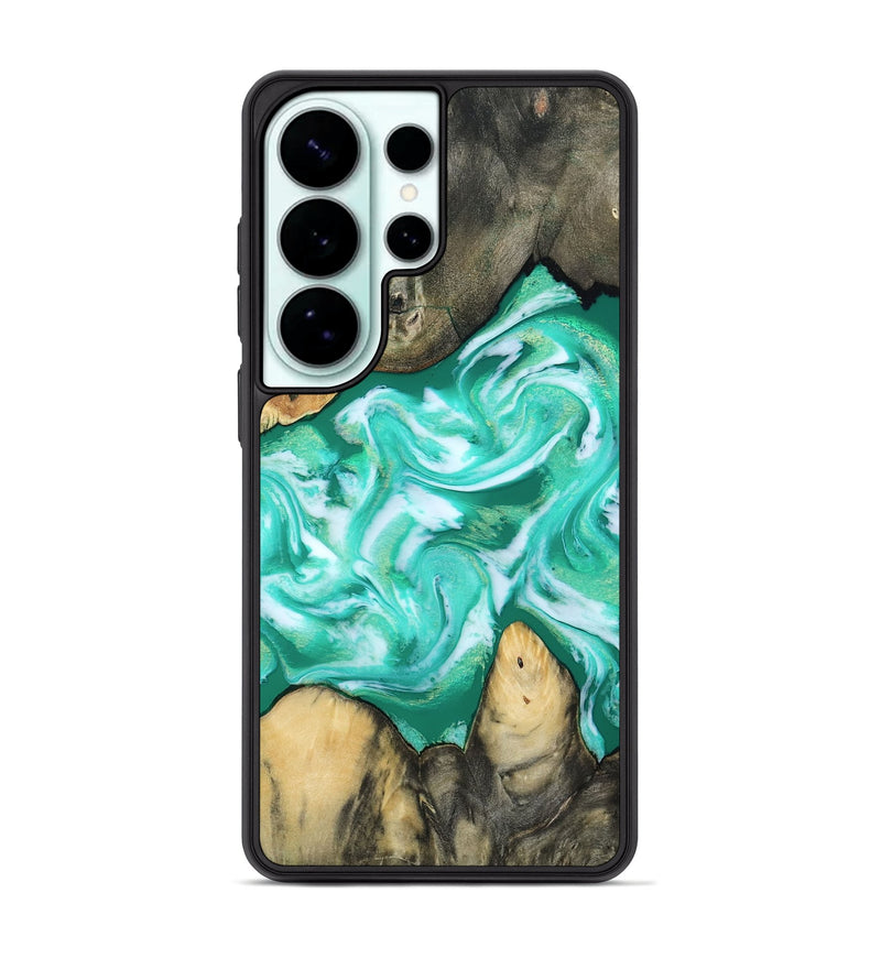 Galaxy S26 Ultra Wood Phone Case - Aidan (Green, 809057)
