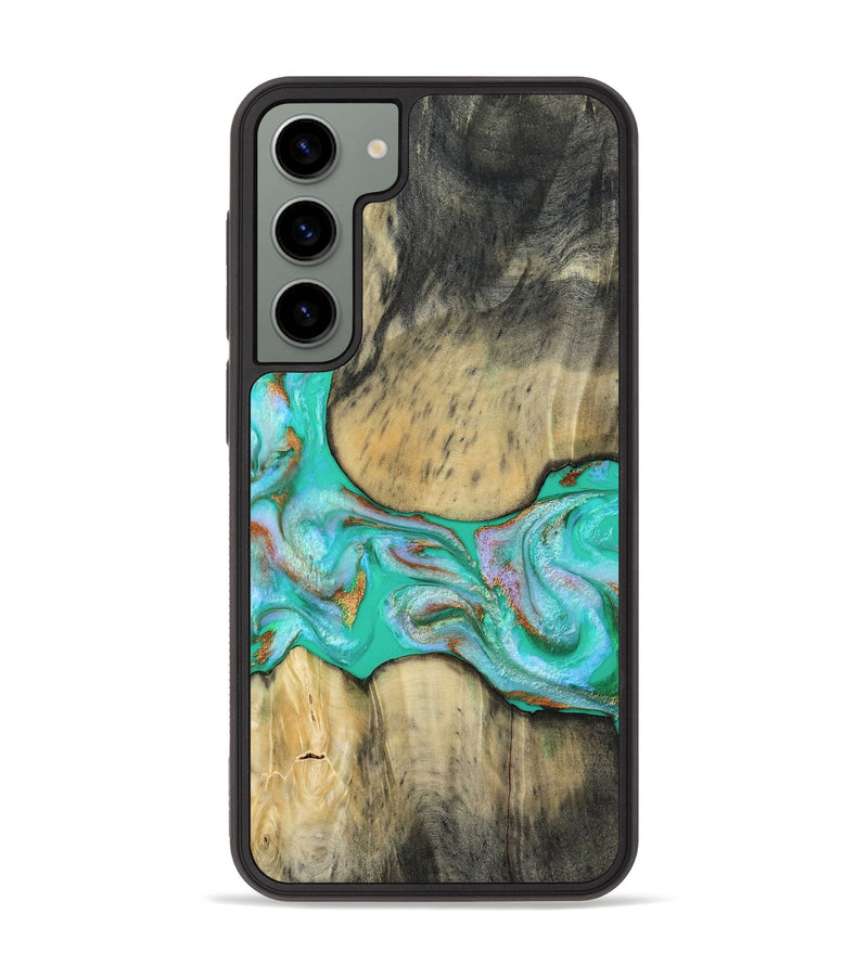 Galaxy S23 Plus Wood Phone Case - Jaiden (Green, 809060)