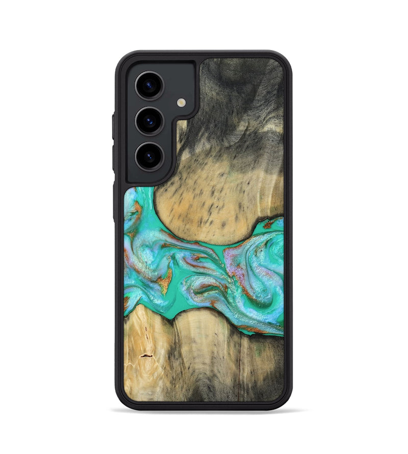 Galaxy S24 Wood Phone Case - Jaiden (Green, 809060)