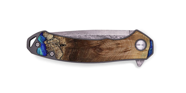 EDC Wood Pocket Knife - Raiden (Blue, 809061)