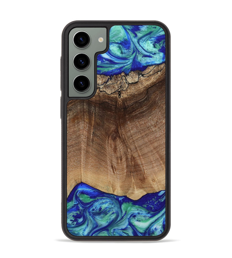 Galaxy S23 Plus Wood Phone Case - Raiden (Blue, 809061)